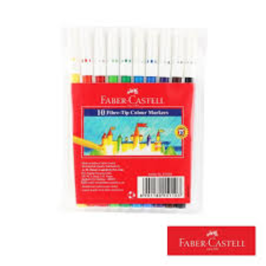 FC PEN FIBRE TIP COLOUR MARKER 10S 155110